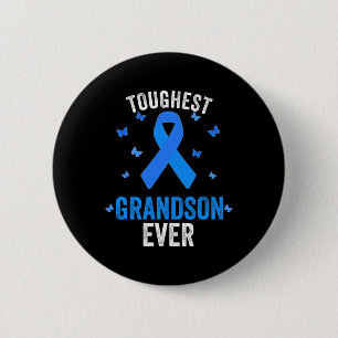Toughest Granson Ever Vintage Bukspottkörtel Värld Knapp
