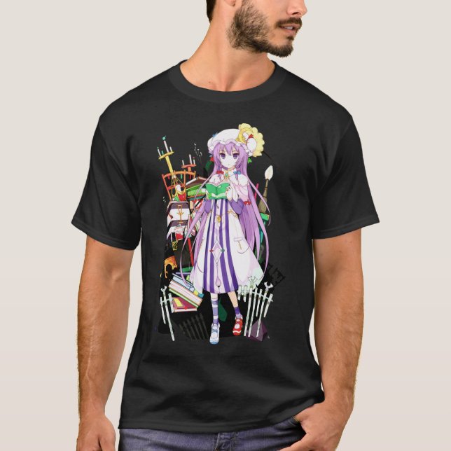 Touhou Project - Patchouli Knowledge Essential T-S T Shirt (Framsida)