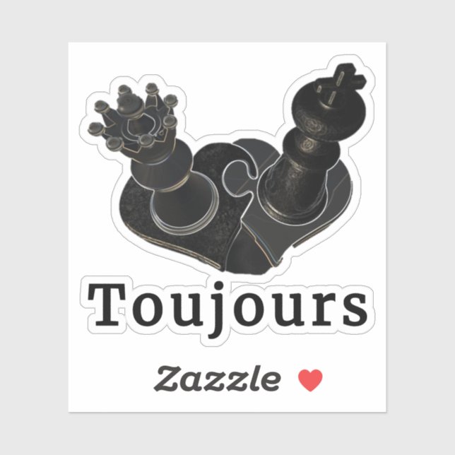 Toujours Sticker Klistermärken (Ark)
