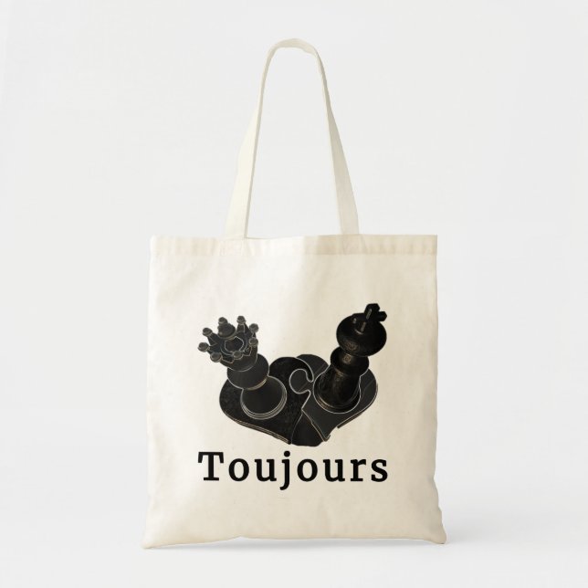 Toujours Tote Bag Tygkasse (Framsidan)