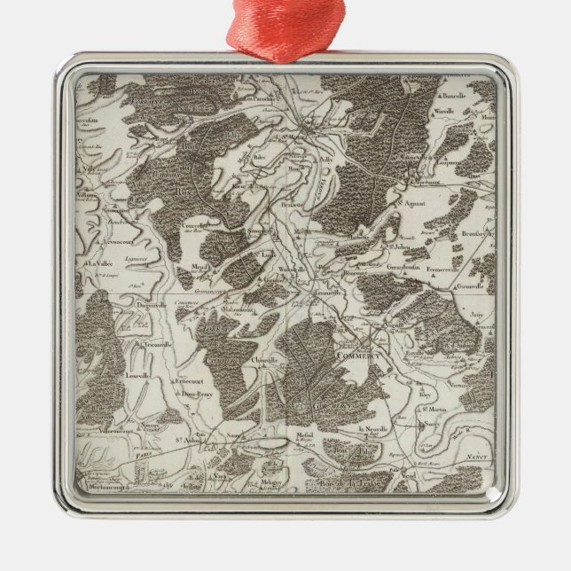 Toul Julgransprydnad Metall (Framsidan)