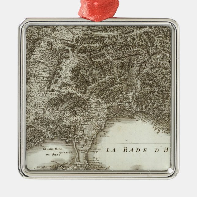 Toulon Julgransprydnad Metall (Framsidan)