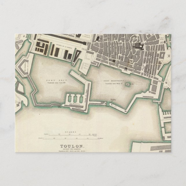 Toulon Vykort (Framsida)