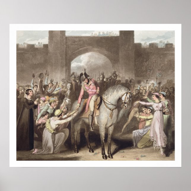 Toulouse den 10 april 1814, The Victories of Poster (Framsidan)