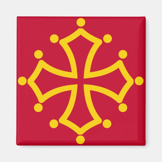 Toulouse Frankrike Magnet (Framsidan)