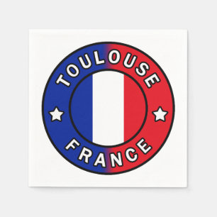 Toulouse Frankrike Pappersservett
