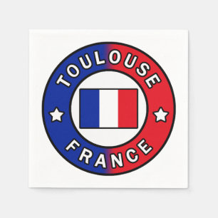 Toulouse Frankrike Pappersservett