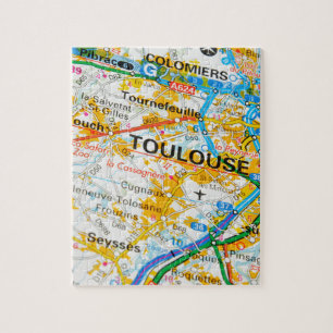 Toulouse frankrike pussel
