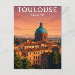 Toulouse Frankrike Resa Charm Vykort