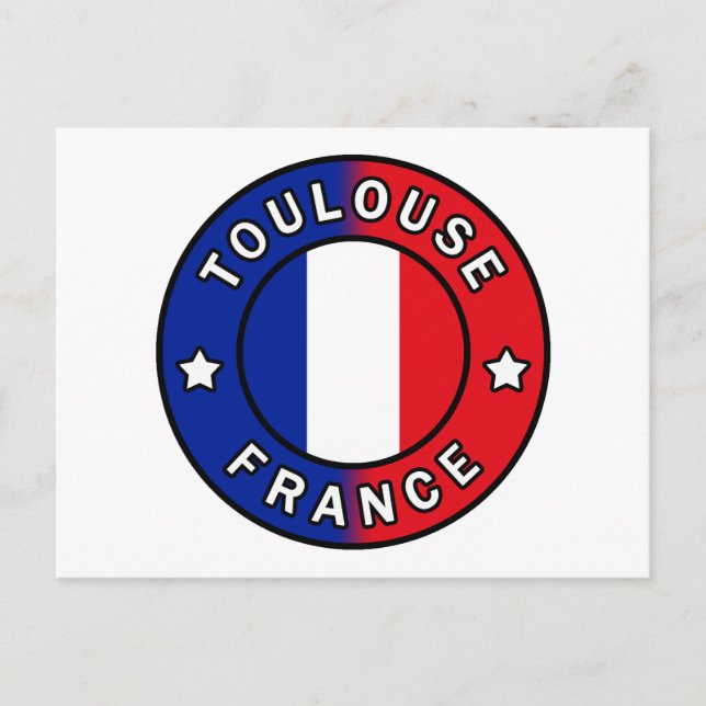 Toulouse Frankrike Vykort (Framsida)