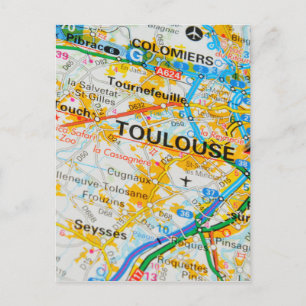 Toulouse, Frankrike Vykort