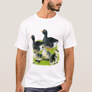 Toulouse gåsfamilj tee shirt