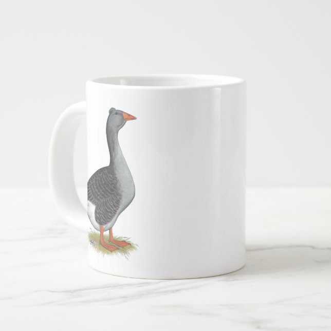Toulouse Goose Tuabled Jumbo Mugg (Framsida vänster)