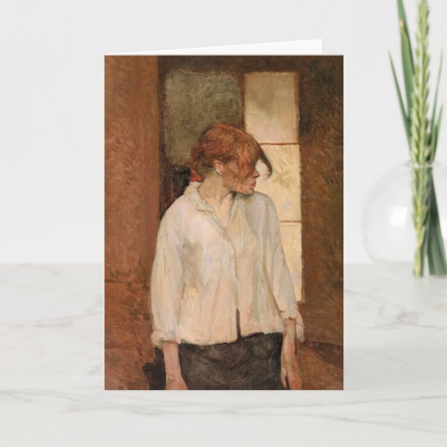 Toulouse-Lautrec - A Montrouge, Rosa La Rouge Kort (Framsida)