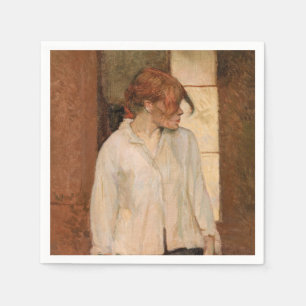 Toulouse-Lautrec - A Montrouge, Rosa La Rouge Pappersservett