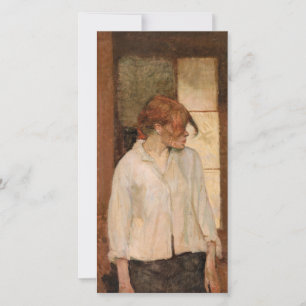 Toulouse-Lautrec - A Montrouge, Rosa La Rouge Tack Kort