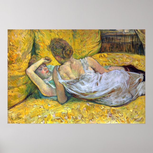 Toulouse-Lautrec - Abandonment (Pair) 1895 Poster (Framsidan)