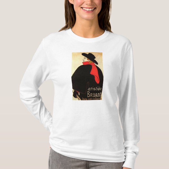 Toulouse Lautrec affischkonst Tee (Framsida)