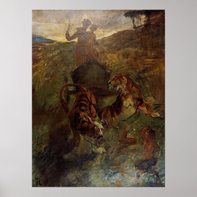 Toulouse-Lautrec - Allegory Springtime of Life 18. Poster (Framsidan)