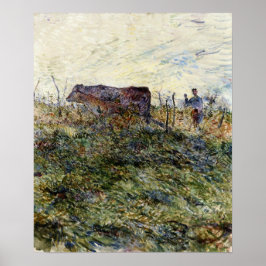 Toulouse-Lautrec - Arbetet bland vinerna 1883 Poster