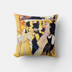 Toulouse-Lautrec art: Vid Opera Kudde