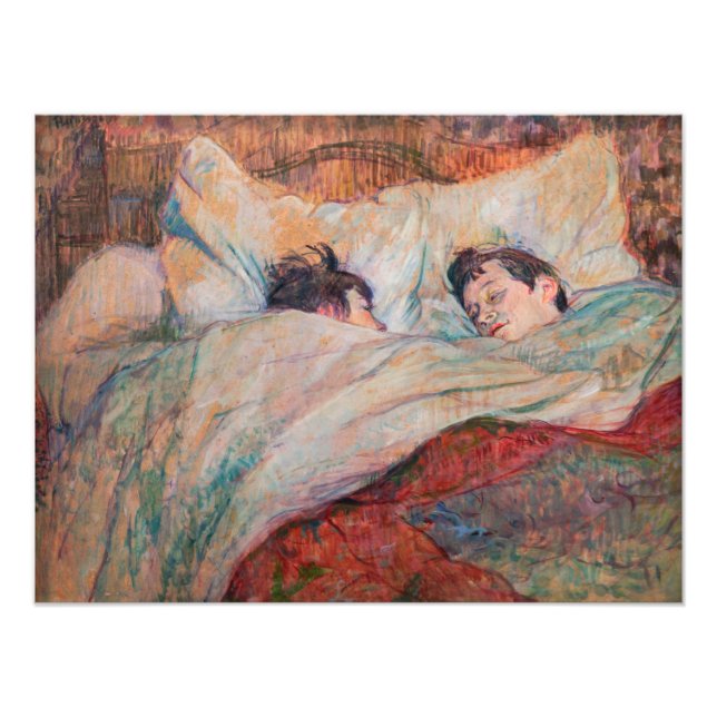Toulouse-Lautrec - Bed Fototryck (Framsidan)