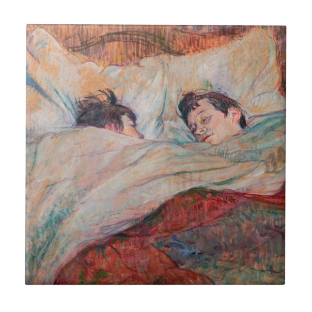Toulouse-Lautrec - Bed Kakelplatta (Framsidan)