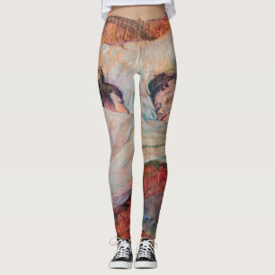 Toulouse-Lautrec - Bed Leggings