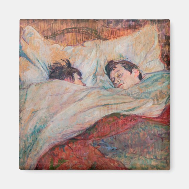 Toulouse-Lautrec - Bed Magnet (Framsidan)