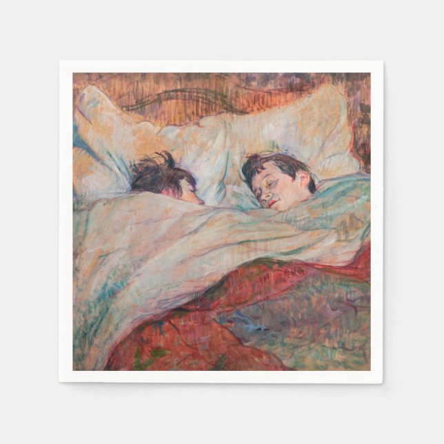 Toulouse-Lautrec - Bed Pappersservett (Framsidan)