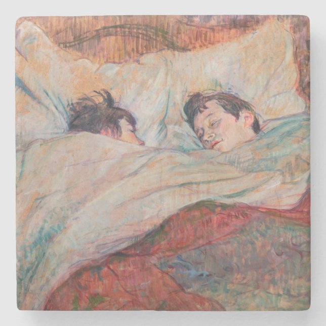 Toulouse-Lautrec - Bed Stenunderlägg (Framsidan)