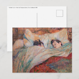 Toulouse-Lautrec - Bed Vykort