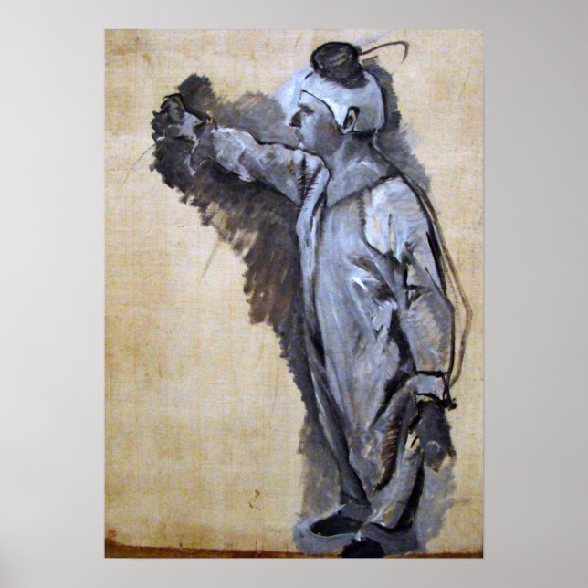 Toulouse-Lautrec - Clown 1886 Poster (Framsidan)