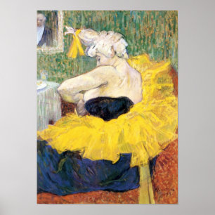 Toulouse-Lautrec - Clownessen Cha U Kao Poster