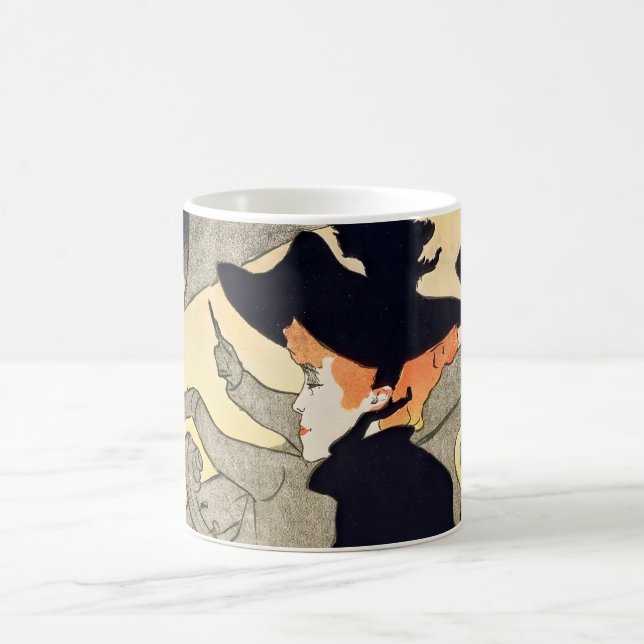 Toulouse-Lautrec - Divan Japonais Kaffemugg (Center)