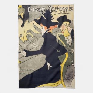 Toulouse-Lautrec - Divan Japonais Kökshandduk