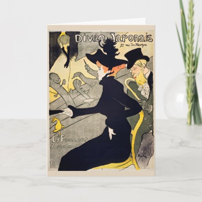 Toulouse-Lautrec - Divan Japonais Kort (Framsida)