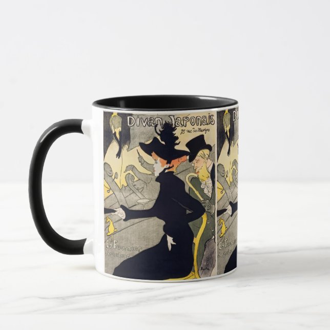 Toulouse-Lautrec - Divan Japonais Mugg (Vänster)