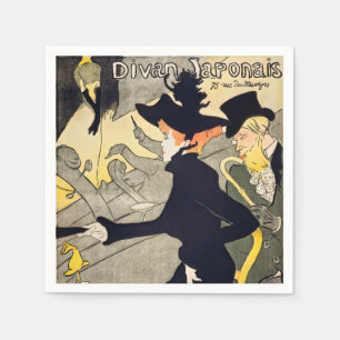 Toulouse-Lautrec - Divan Japonais Pappersservett