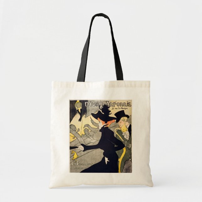 Toulouse-Lautrec - Divan Japonais Tygkasse (Framsidan)