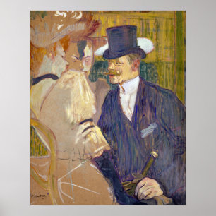 Toulouse-Lautrec - Engelskmannen på Rouge Poster