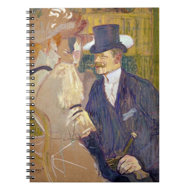 Toulouse-Lautrec - Englishman på sträckan Anteckningsbok (Framsidan)