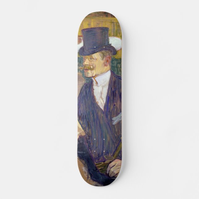 Toulouse-Lautrec - Englishman på sträckan Mini Skateboard Bräda 18,5 Cm (Framsida)