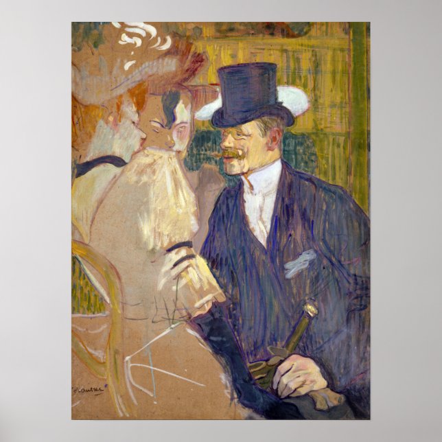 Toulouse-Lautrec - Englishman på sträckan Poster (Framsidan)