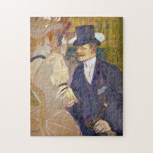 Toulouse-Lautrec - Englishman på sträckan Pussel (Vertikal)