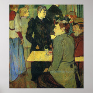 Toulouse-Lautrec - ett hörn av Moulin Poster
