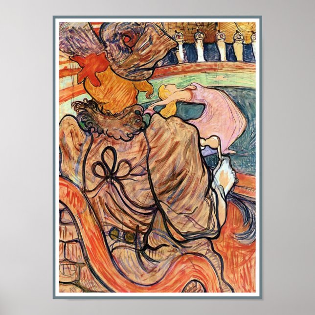 Toulouse-Lautrec - Fransk Art - Nouveau Cirque Poster (Framsidan)