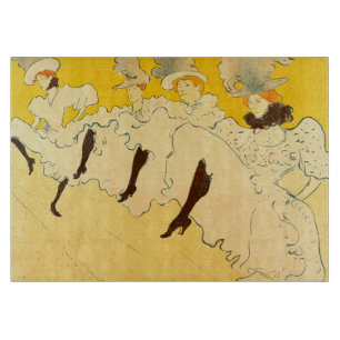 Toulouse Lautrec Gult Dancing Girl Poster