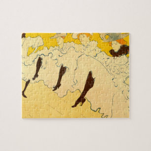 Toulouse Lautrec Gult Dancing Girl Poster Pussel