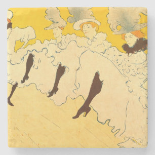 Toulouse Lautrec Gult Dancing Girl Poster Stenunderlägg